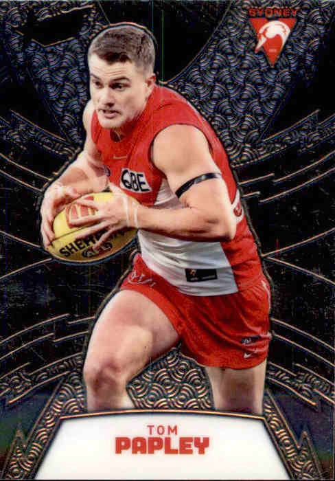 Tom Papley, LTR158, Luminous Thunderbolt Refractor, 2024 Select AFL Footy Stars