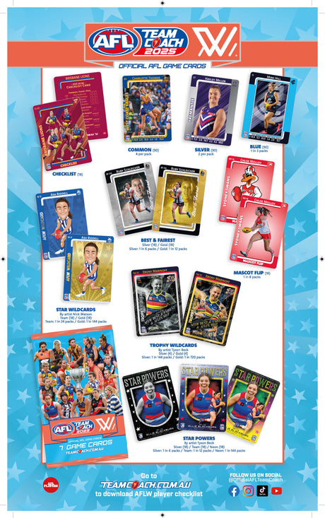 2025 Teamcoach AFLW Pack