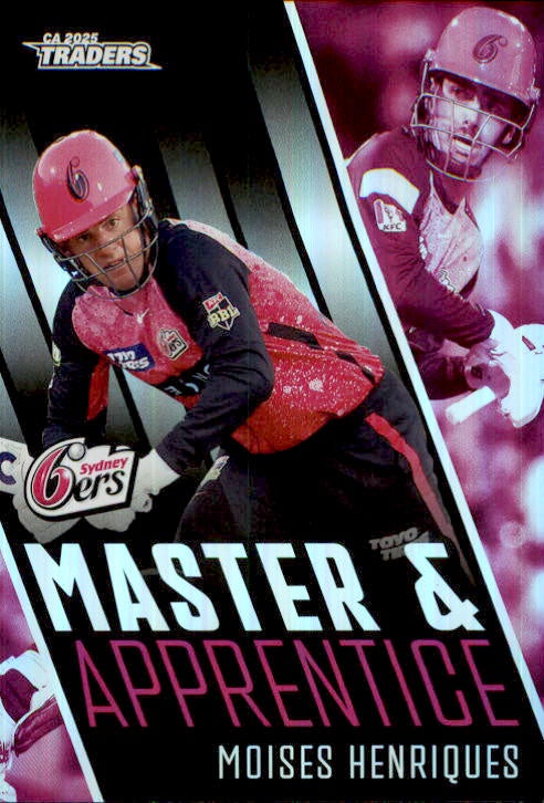 Moises Henriques, Master & Apprentice, 2025-26 TGI TLA CA Cricket Traders