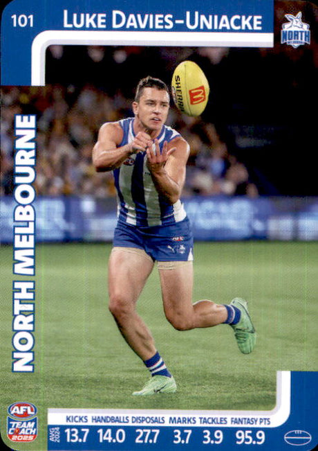 2025 Teamcoach AFL Common Cards - Cards 101 to 198 - Pick Your Card