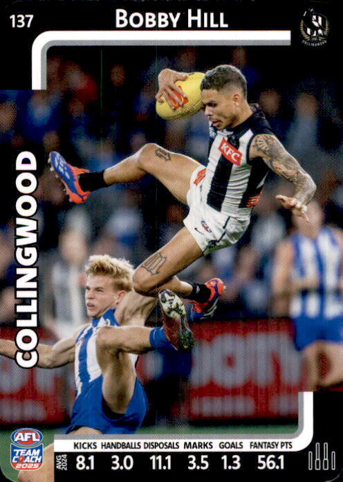 2025 Teamcoach AFL Common Cards - Cards 101 to 198 - Pick Your Card