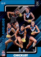 2025 Teamcoach AFLW Checklist Cards - Cards CL-01 to CL-18 - Pick Your Card