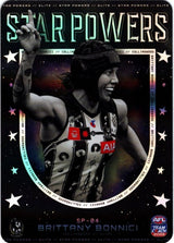 2025 Teamcoach AFLW Star Powers Cards - Cards SP-01 to SP-18 - Pick Your Card