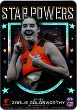 2025 Teamcoach AFLW Star Powers Cards - Cards SP-01 to SP-18 - Pick Your Card
