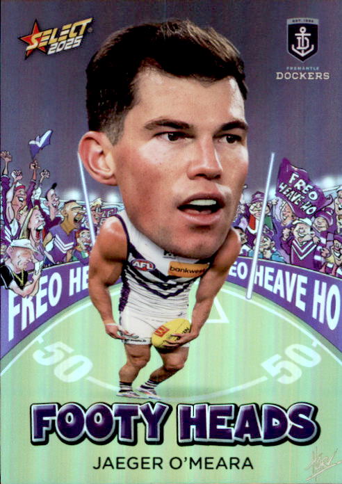 Jaeger O'Meara, FH33, Footy Heads, 2025 Select AFL Footy Stars