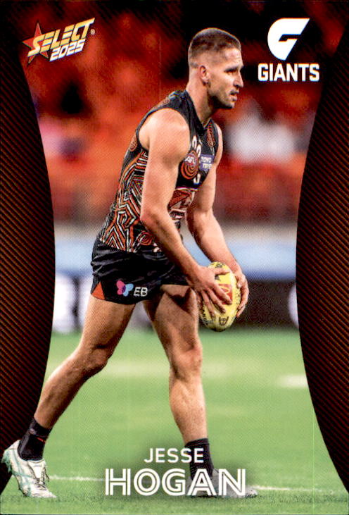 2025 Select Footy Stars AFL Common Cards - Cards 1 to 100 - Pick Your Card