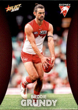 2025 Select Footy Stars AFL Common Cards - Cards 101 to 200 - Pick Your Card