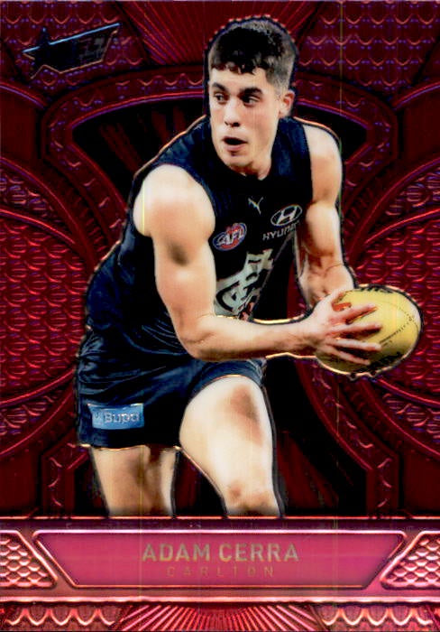 Adam Cerra, LDP11, Luminous Dragon Scales Pink, 2025 Select AFL Footy Stars