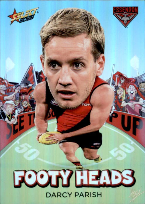 Darcy Parish, FH29, Footy Heads, 2026 Select AFL Footy Stars
