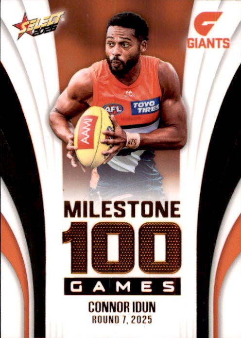 Connor Idun, MG43, Milestone, 2026 Select AFL Footy Stars