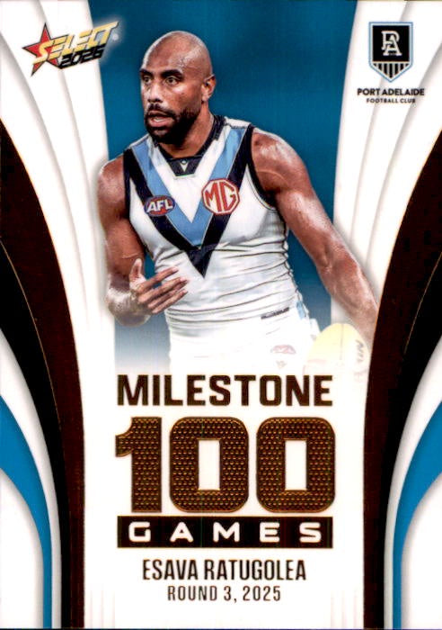 Esava Ratugolea, MG70, Milestone, 2026 Select AFL Footy Stars
