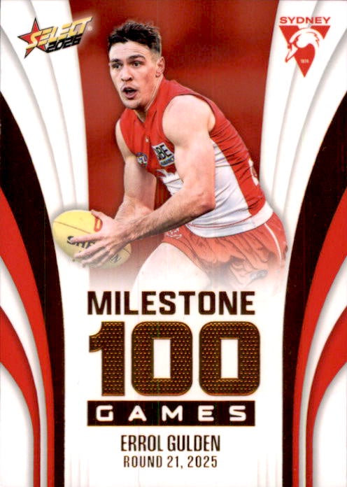 Errol Gulden, MG94, Milestone, 2026 Select AFL Footy Stars