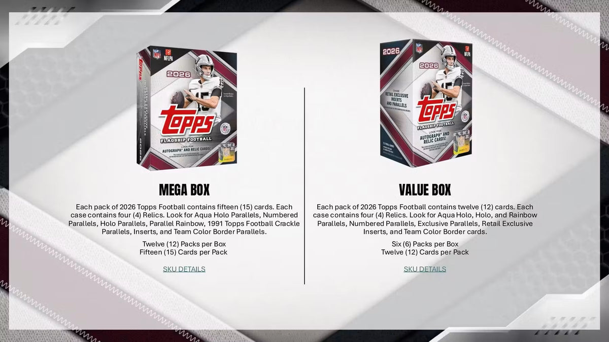 2026 Topps Flagship Football NFL Blaster Box