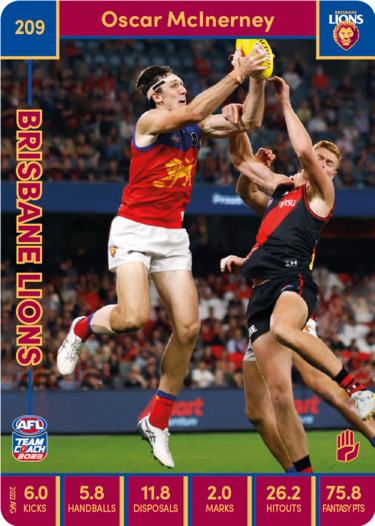 2023 Teamcoach AFL Common Cards -  Cards 201 to 225 - Pick Your Card