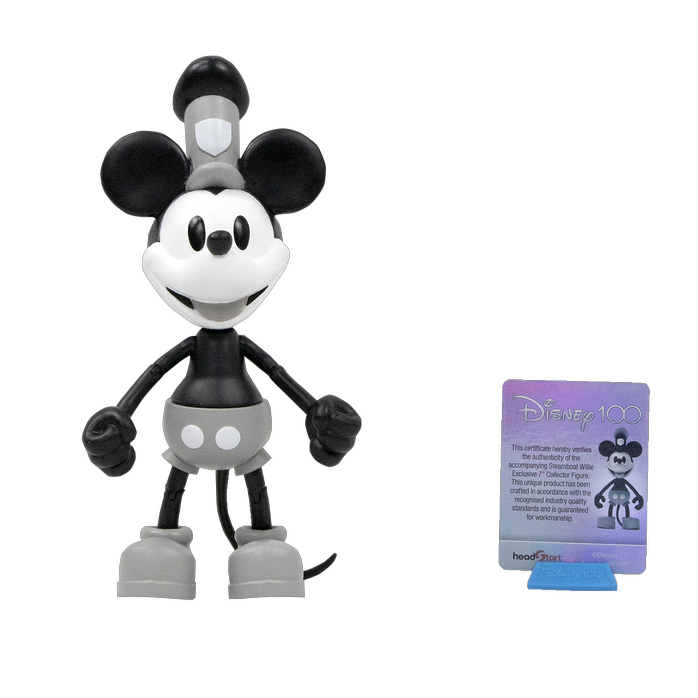 Disney 100 - Steamboat Willie, 6" Collector Figure