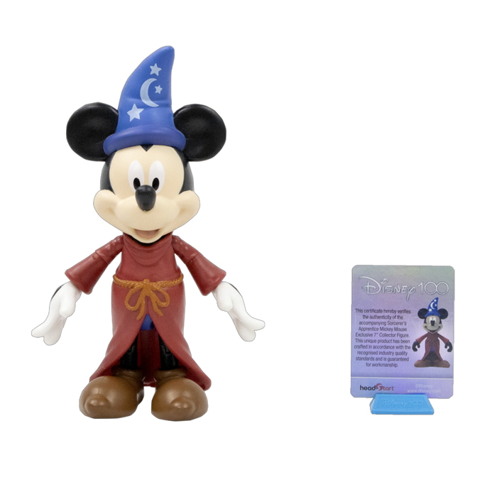 Disney 100 - Sorcerer's Apprentice Mickey Mouse, 6" Collector Figure