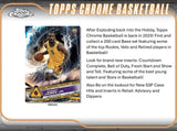 2024-25 Topps Chrome Basketball 8-Pack Blaster Box