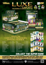 2025-26 TLA CA Cricket Traders Luxe Sealed Box