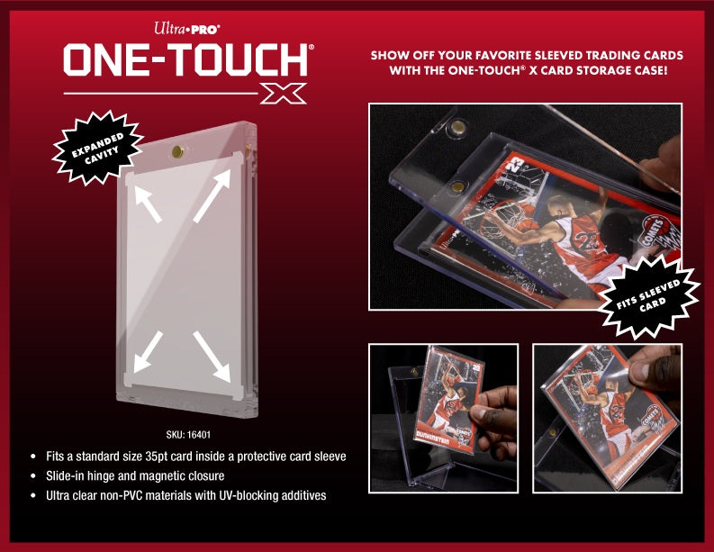 ULTRA PRO UV ONE TOUCH X - 35PT Magnetic Card Holder for Sleeved Cards