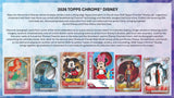 2026 Topps Chrome Disney Mega Box