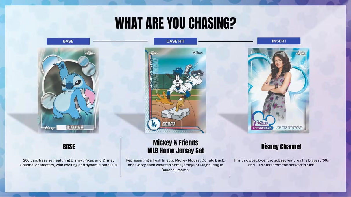 2026 Topps Chrome Disney Mega Box