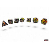 CHX 24405 Brush Polyhedral Deep Forest/gold 7-Die Set