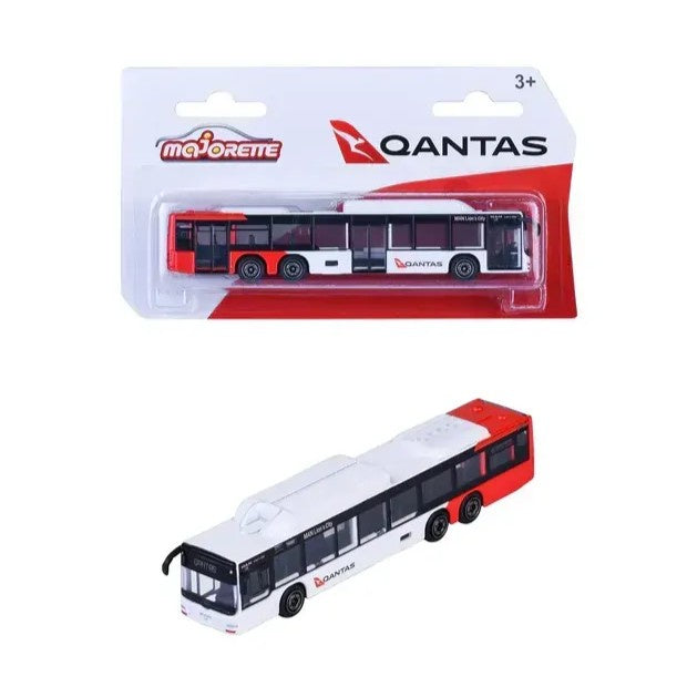 Majorette Qantas MAN Lion's Coach, Diecast Bus