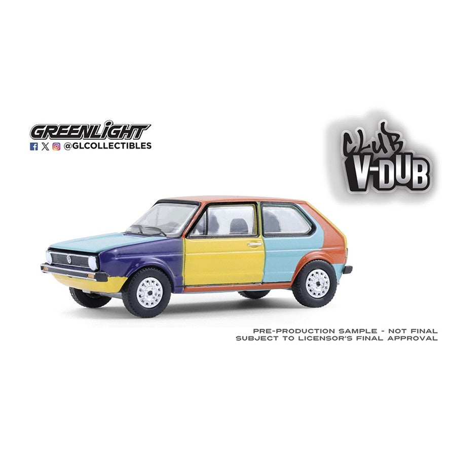 1975 Volkswagen VW Rabbit, Club V-DUB, 1:64 Diecast Car