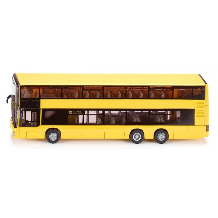 Siku - MAN Double-Decker Bus, 1:87 Scale Diecast Vehicle