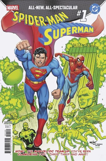 Marvel / DC: Spider-Man / Superman #1 David Marquez Homage Variant Comic