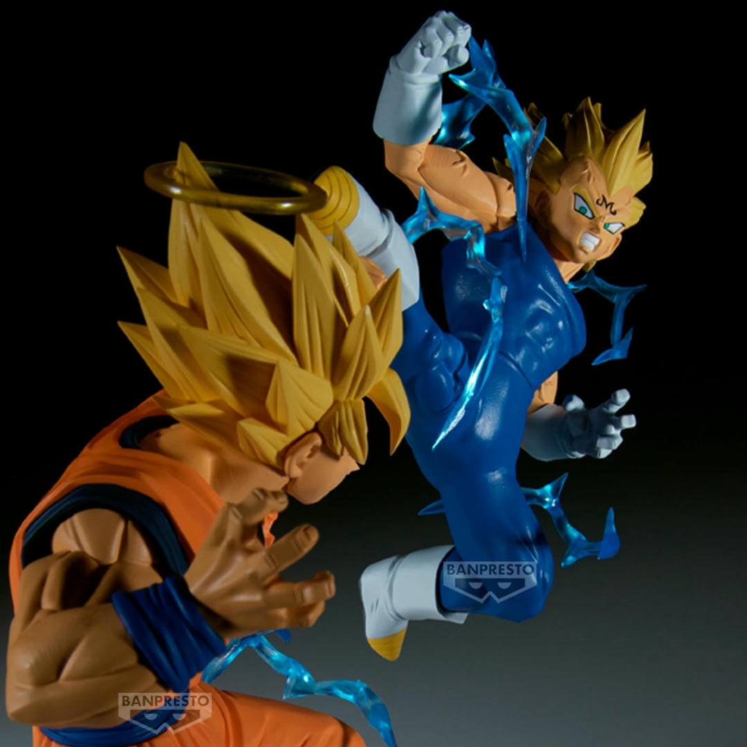 DRAGON BALL Z - MATCH MAKERS - MAJIN VEGETA (VS SUPER SAIYAN 2 SON GOKU) Figure