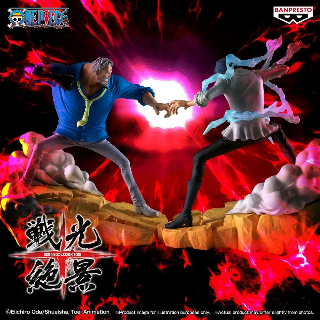One Piece Senkozekkei Monkey D. Garp Figure