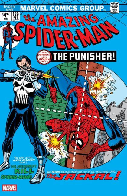The Amazing Spider-Man, Vol. 1, #129 Facsimile 2026 Blue FOIL Variant Comic