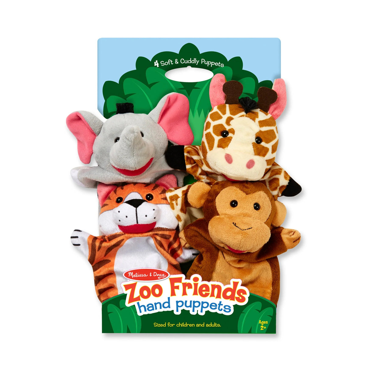 Melissa & Doug - Zoo Friends Hand Puppets