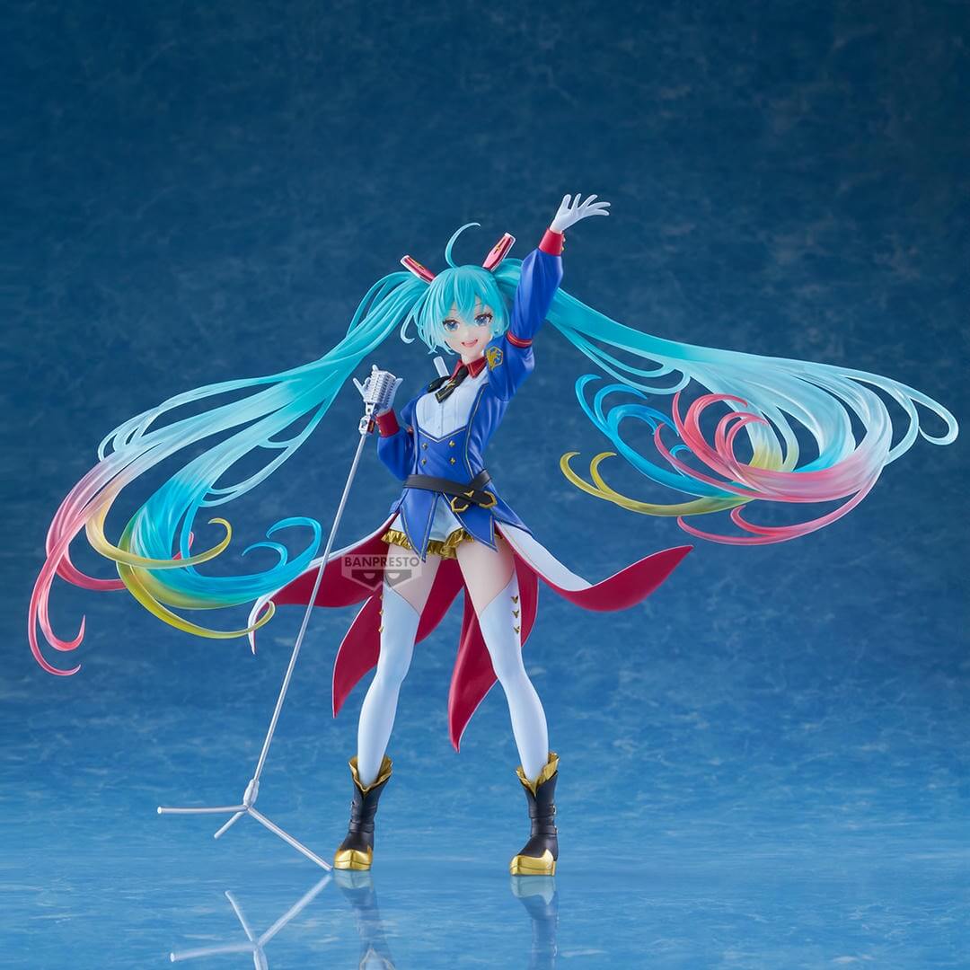 Gundam 45th x Hatsune Miku Banpresto Evolve Hatsune Miku Gundam Collaboration Figure