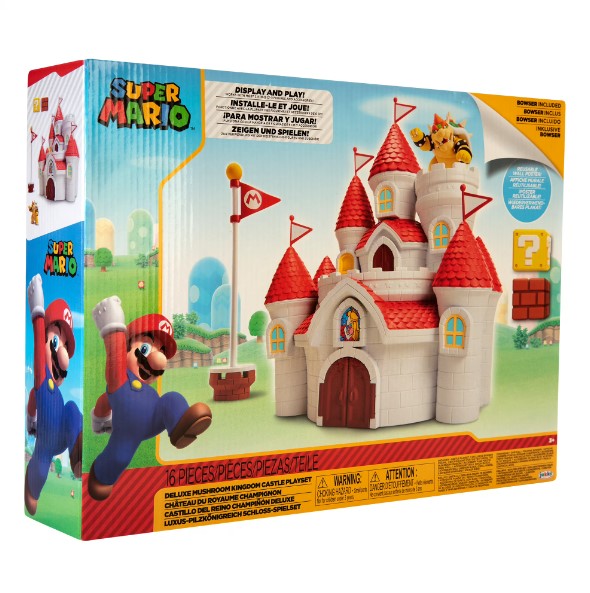 Nintendo Mushroom Kingdom Castle Playset