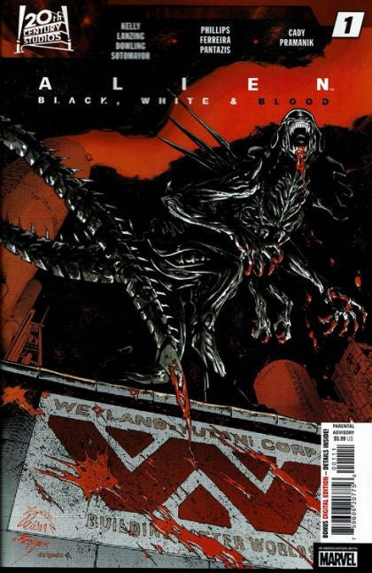Alien: Black, White & Blood #1 Comic