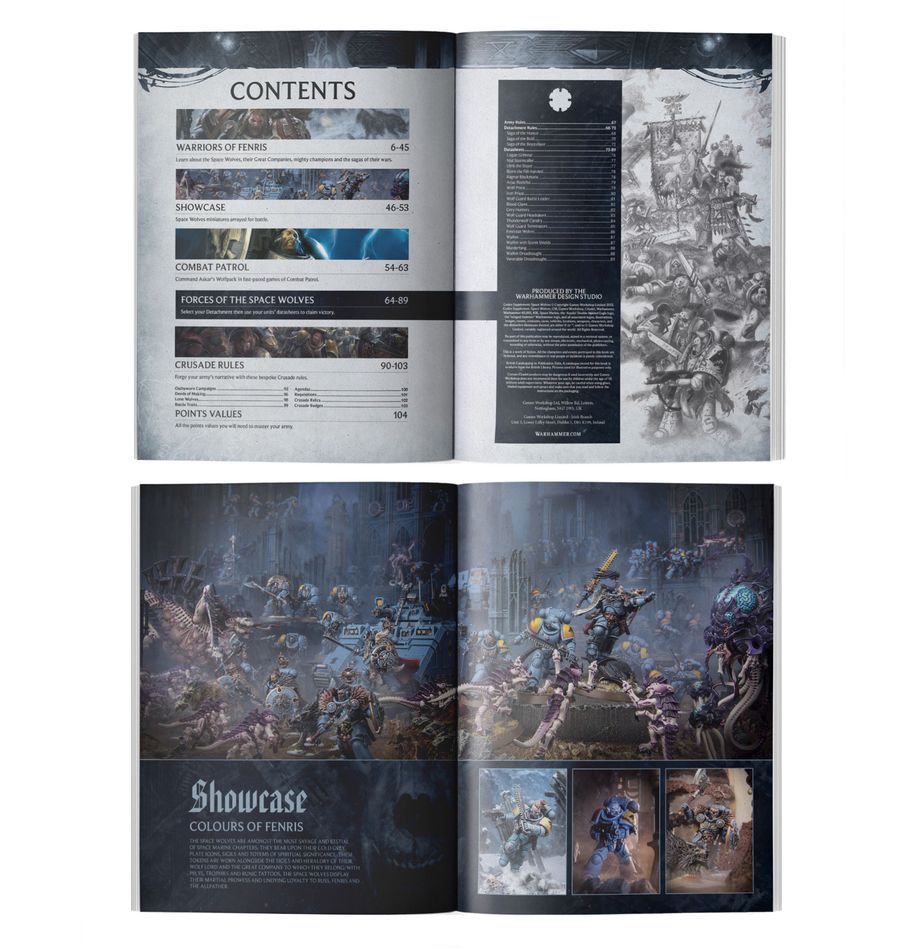 Warhammer 40,000 - 53-01, CODEX Supplement Space Wolves