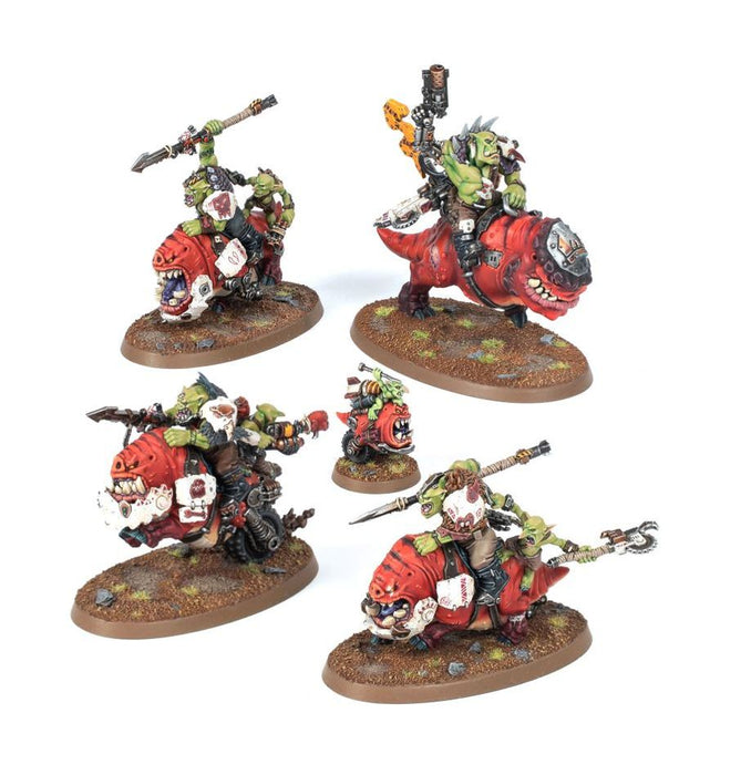 Warhammer 40,000 - 50-54, Orks, Squighog Boyz