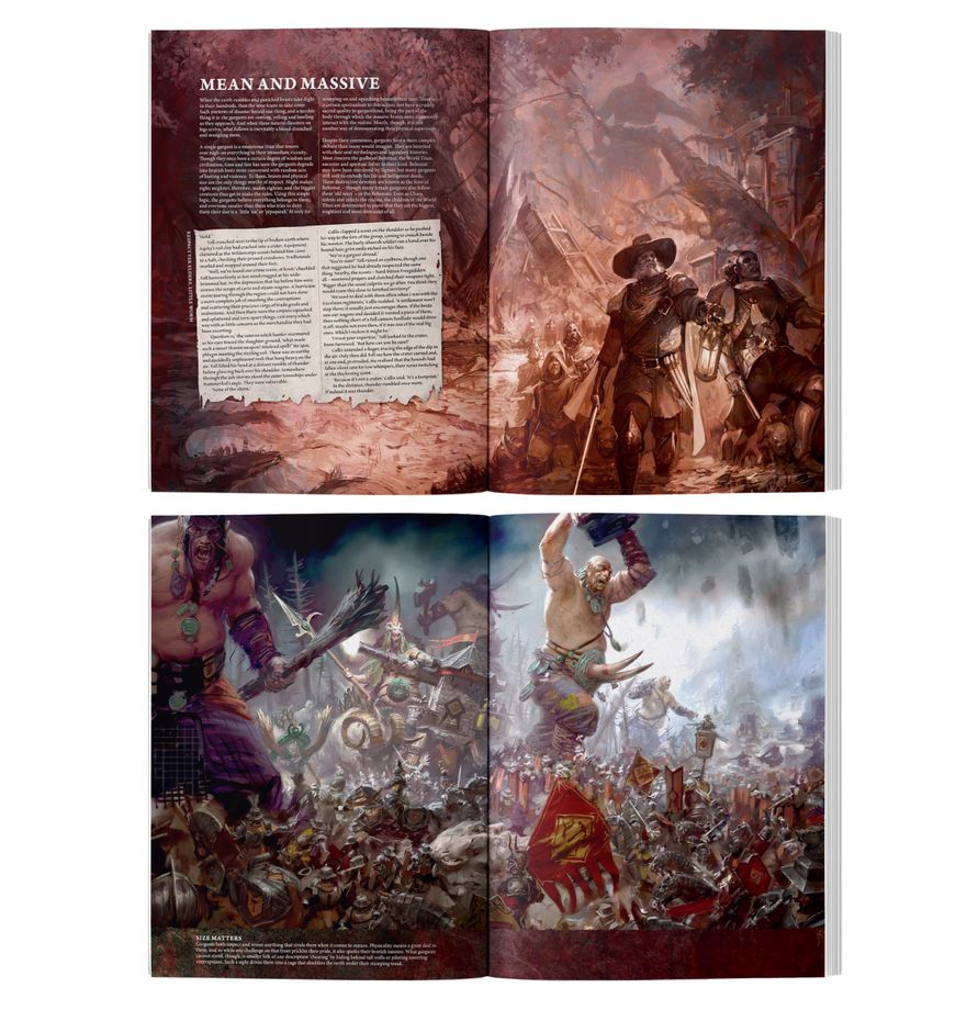 Warhammer Age of Sigmar 93-01, Destruction Battletome, Sons of Behemat