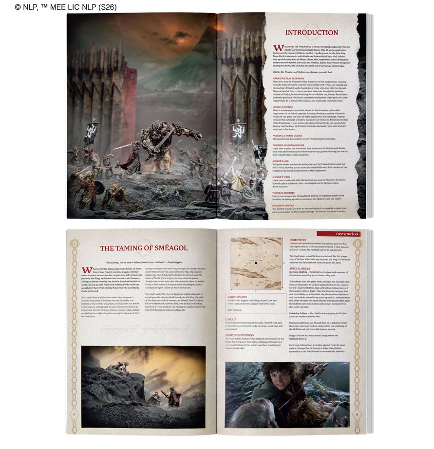 Lord of the Rings - Middle-earth™ Strategy Battle Game Journal: The Treachery of Gollum™