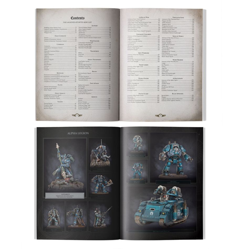Warhammer: The Horus Heresy – Liber Hereticus: Traitor Legiones Astartes Army Book