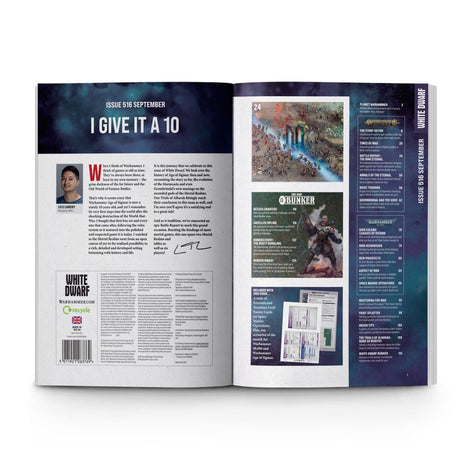 Warhammer White Dwarf Magazine, Issue 516