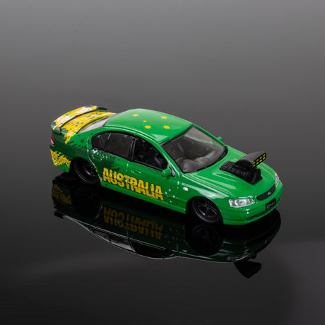 Oz Wheels Australia Day, 2004 Ford BA Falcon, Fully Sick Detail FSD's Series 2 - 1:64 Scale Diecast - MAX 2 Per Customer