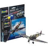 REVELL MODEL SET SPITFIRE MK. IIA, 1:72 Scale Model Kit