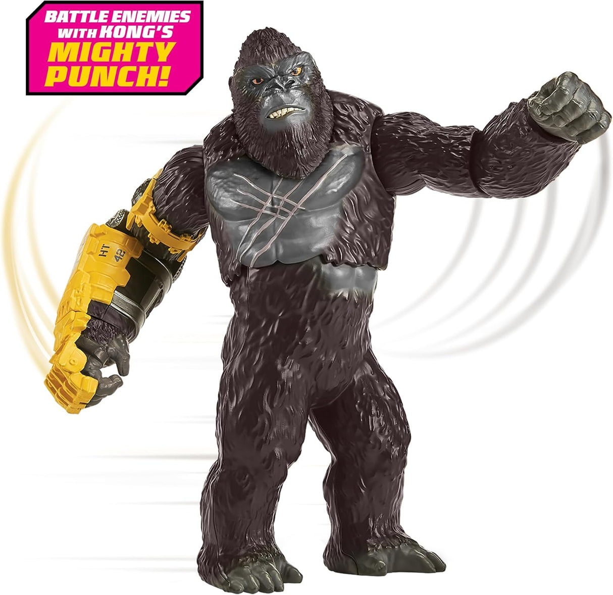 Godzilla x Kong 11" Giant Kong Roll N Battle Punch Action Figure