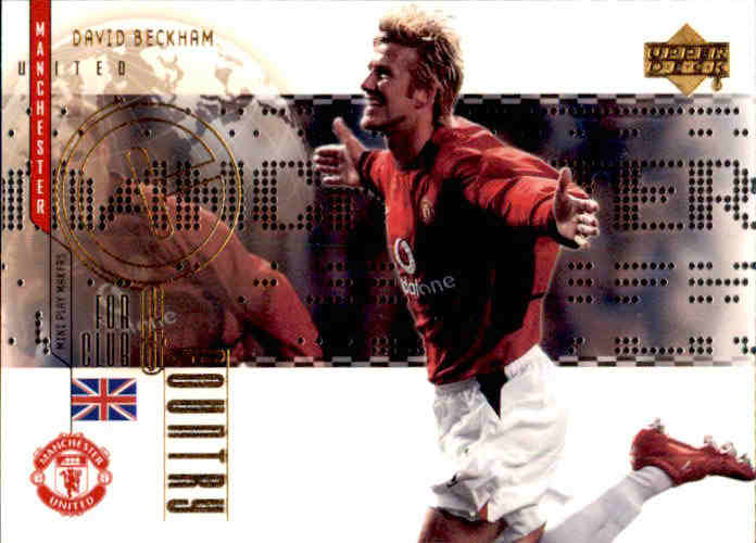 Manchester United Playmakers for Club & Country Set, 2003 Upper Deck Soccer Manchester United