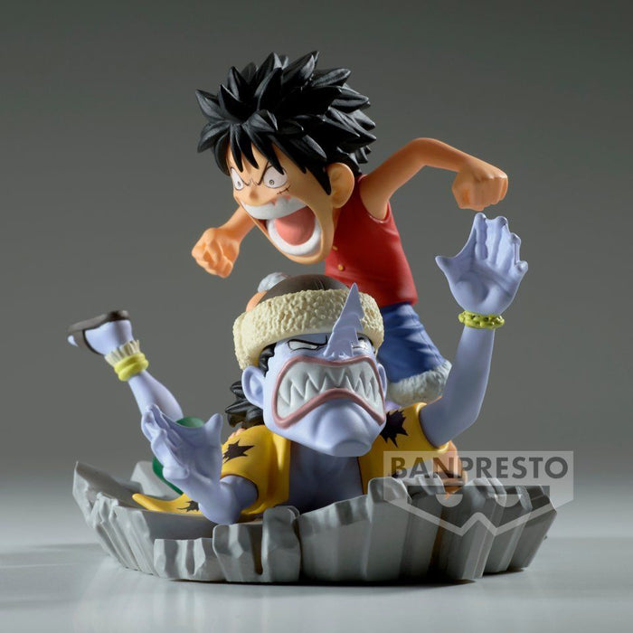 One Piece World Collectable Figure Log Stories - Monkey D. Luffy Vs Arlong Figure