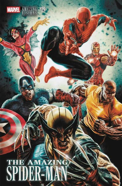 The Amazing Spider-Man, Vol. 7, #29 Lee Bermejo Amazing Visions Variant Comic