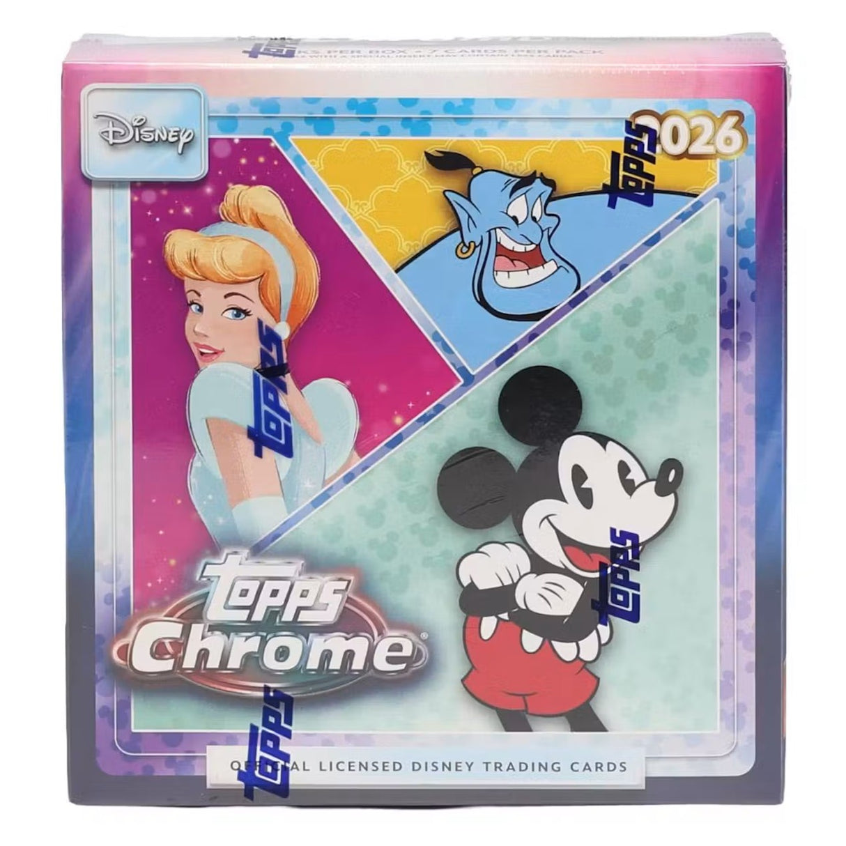 2026 Topps Chrome Disney Mega Box